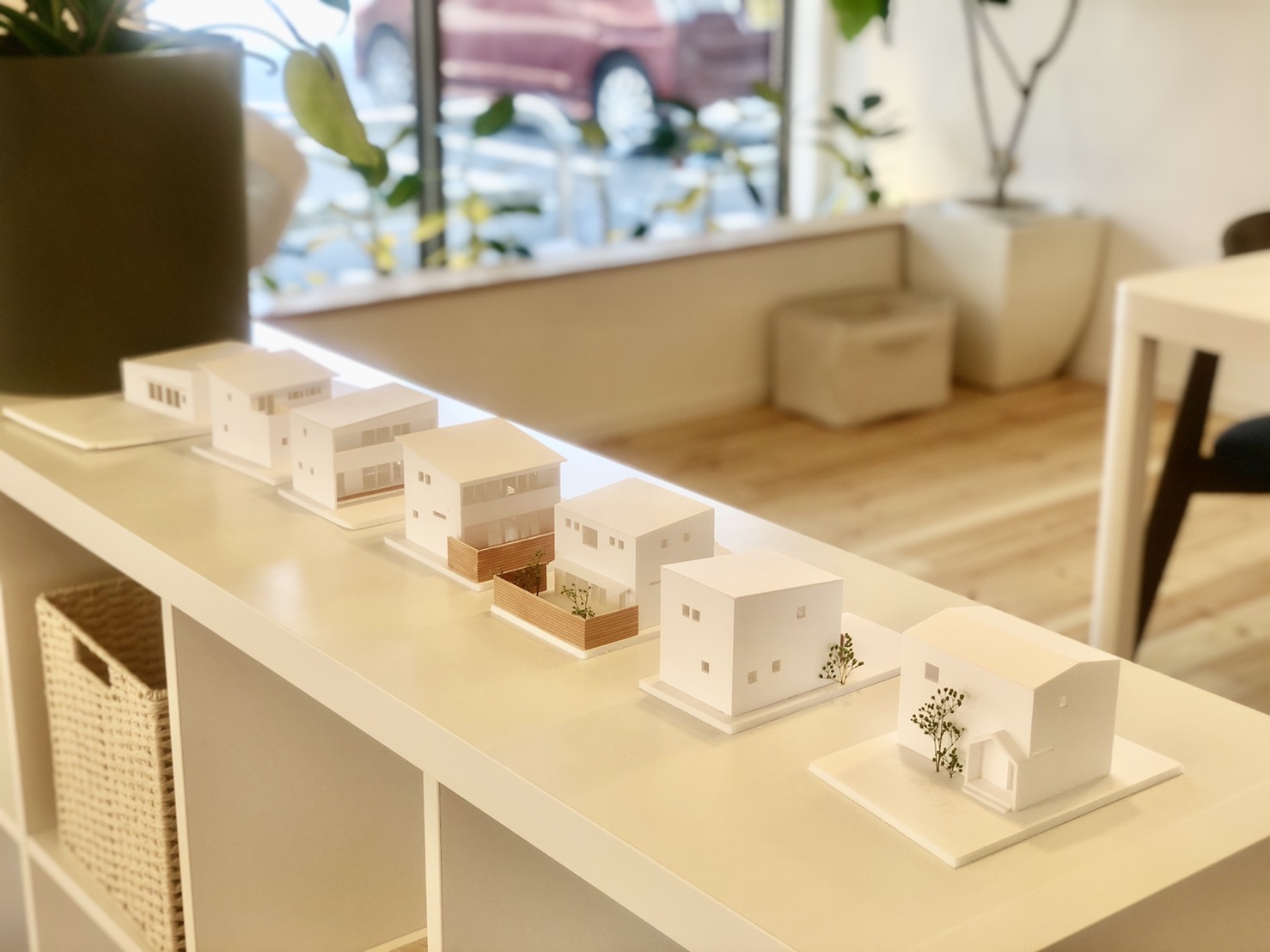 100分の1サイズのお家♪|岐阜で建てる注文住宅 シンプル工務店