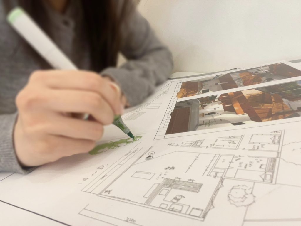 お客様の夢を手描きに♪